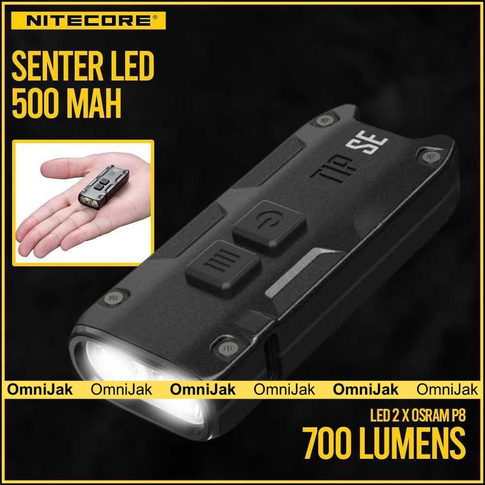 NITECORE Senter LED 2 OSRAM P8 700 Lumens - TIP SE