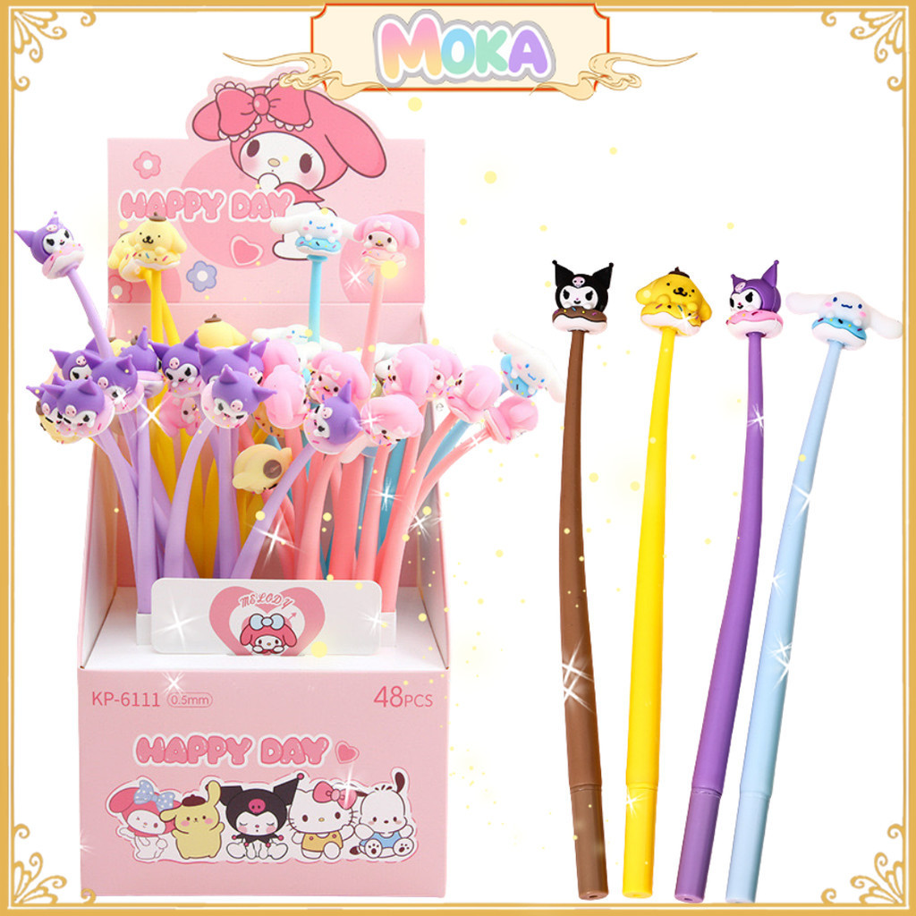 

MOKA Pulpen Boneka 3D Karakter , Panda, Beruang Dll Bisa Goyang / Doodle Head Pen Kawaii MKP07