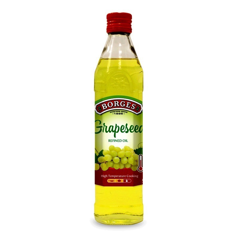 

Grapeseed Oil Borges / Minyak Biji Anggu Borges - 1 Ltr