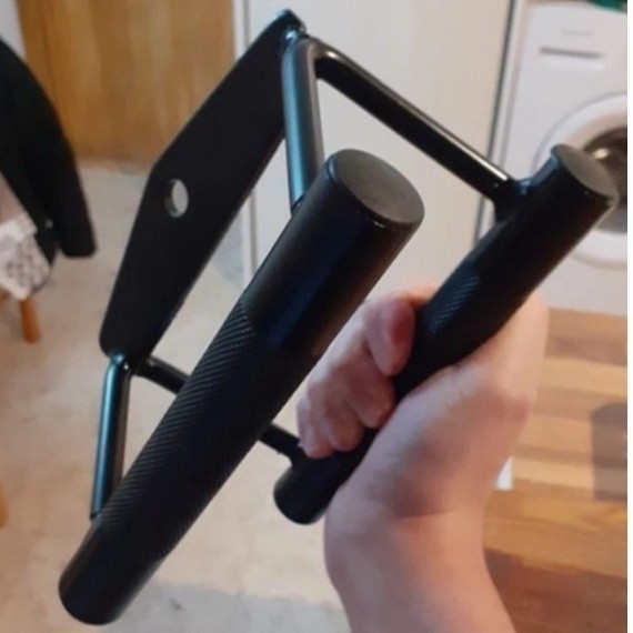 Grip Handle Rowing V Bar Pulldown Roller Alat Olahraga