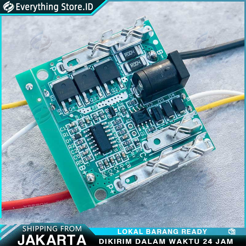 Modul Bms 4s 5s Baterai Bor Impact Gerinda 18v 20v 21v 36v 48v Volt Cordless Lithium Bisa Buat Kova 