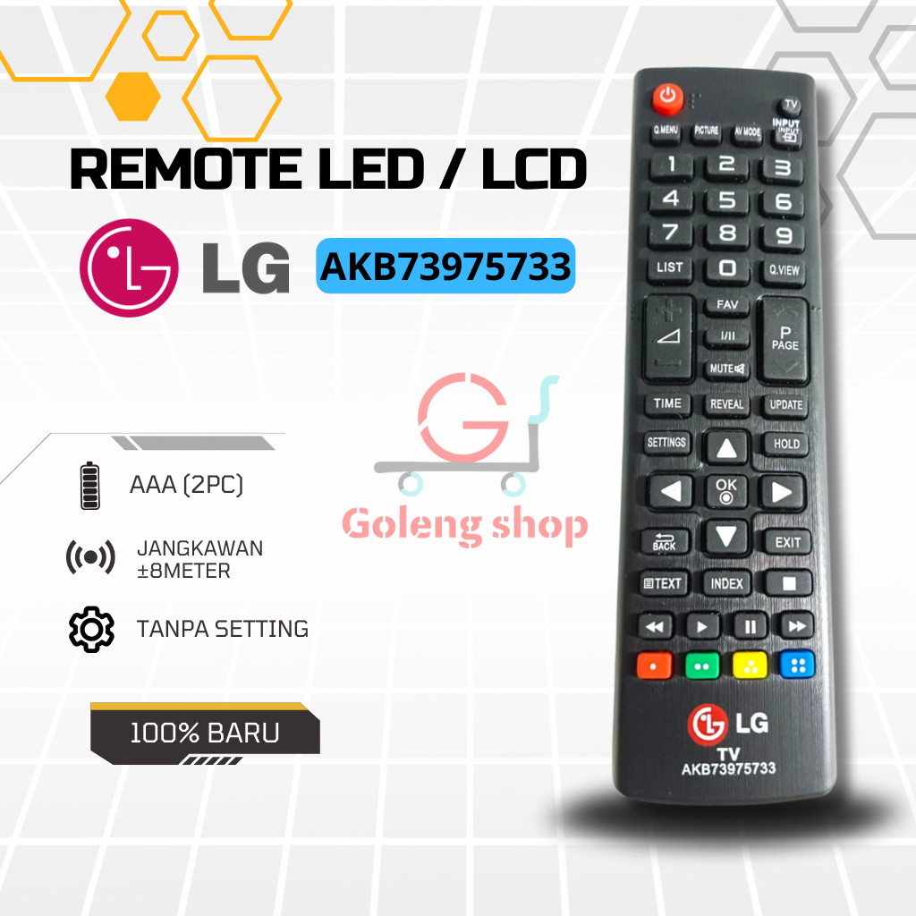 Remot TV LG Remote TV LG LCD/LED AKB73975733