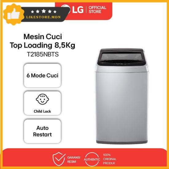 LG MESIN CUCI 1 TABUNG 8.5KG T2185NBTS