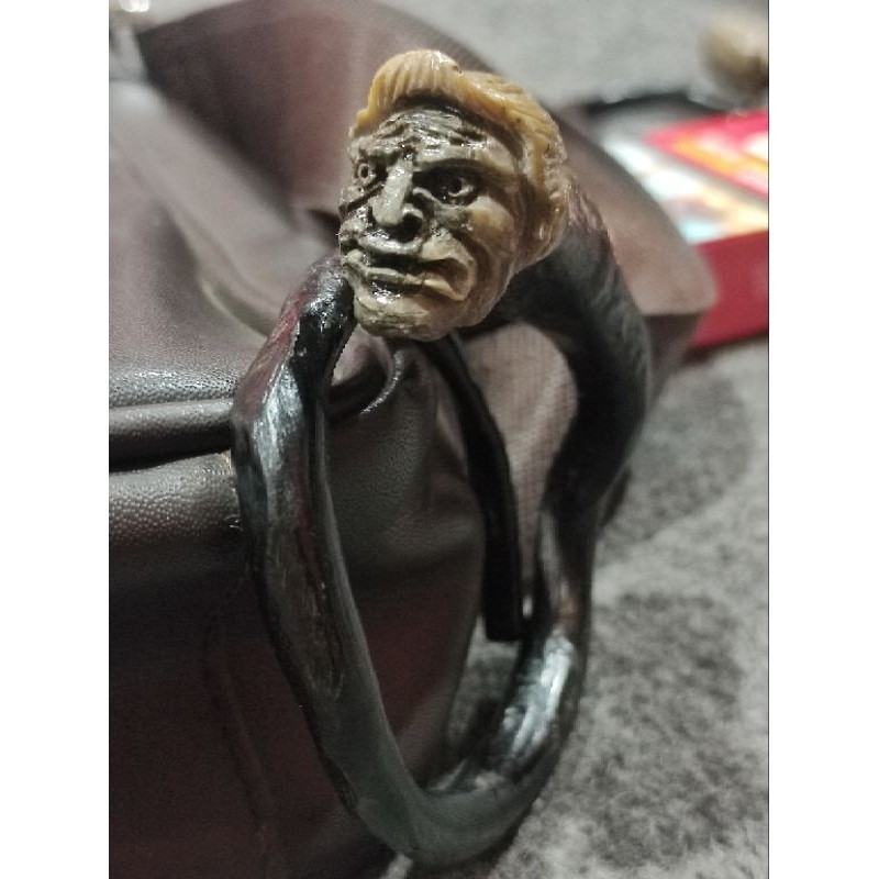 GELANG AKAR BAHAR ASLI BONGGOL UKIR SEMAR