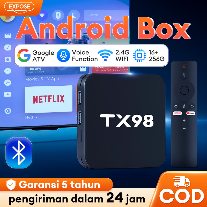 Android tv box TX98 Pro Android 13.0os RAM 16GB ROM 256GB STB 4K Smart Tv Box