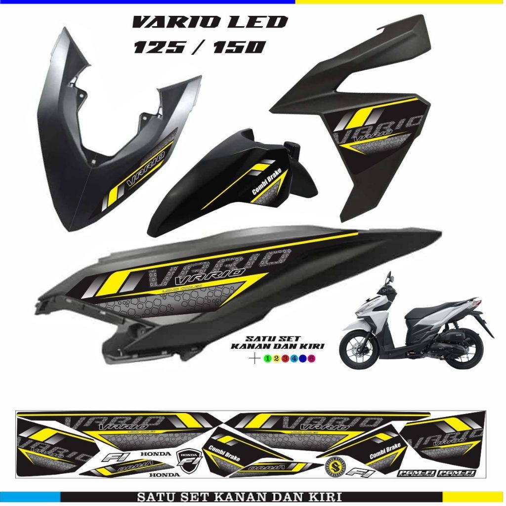 SETIKER MOTOR VARIO / STRIPING VARIO VARIO LED 125 FI / 150 LED STRIPING