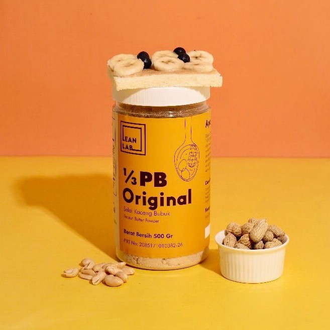 

New Arrival Lean Lab Selai Kacang Bubuk 500 gr / Peanut Butter Powder
