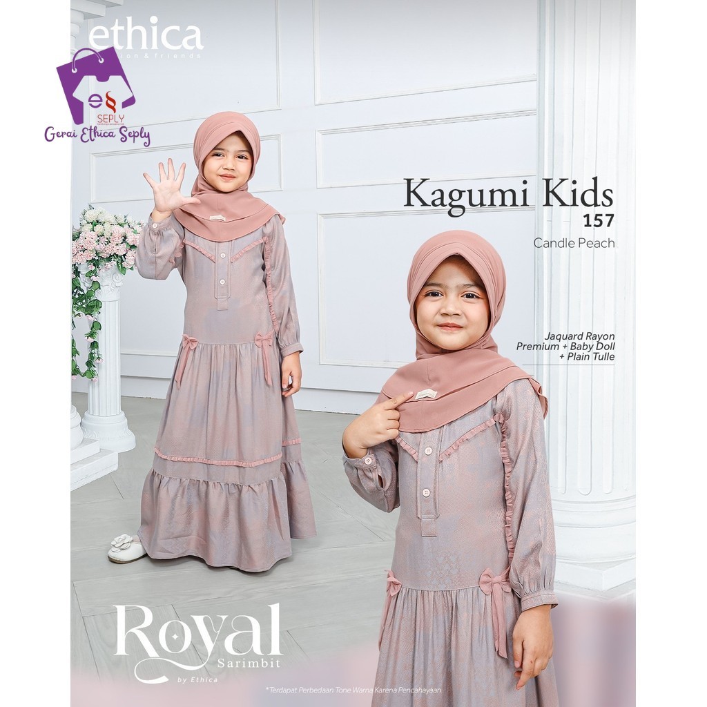 Gerai Ethica Seply - Pakaian Anak Perempuan Dress Kagumi Kids 157 by Ethica