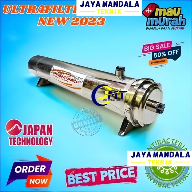 Ultrafiltrasi Pvdf 10000 Lph Free Filter UF PVDF 10.000 LPH 1 Set