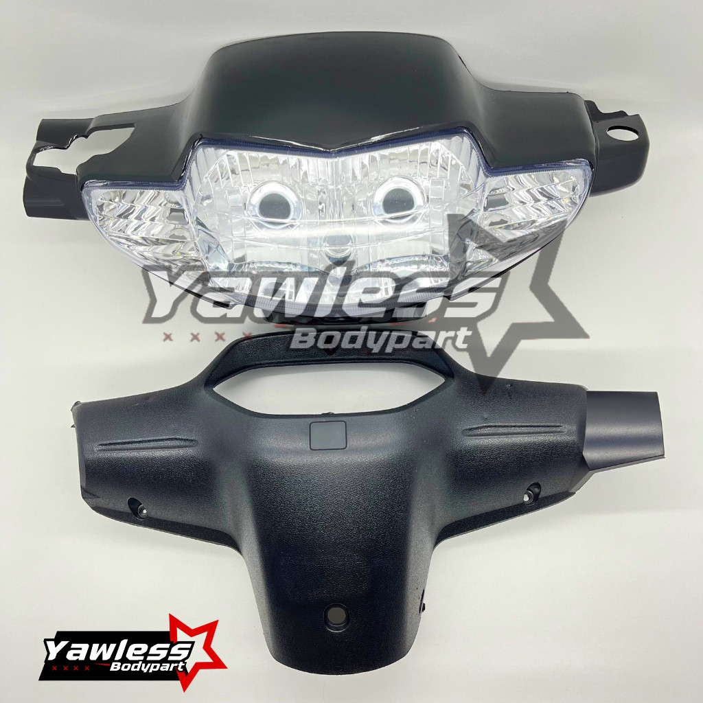 Batok Supra Fit Lama Tahun 2003 - 2005 Hitam / Lampu depan Supra fit lama