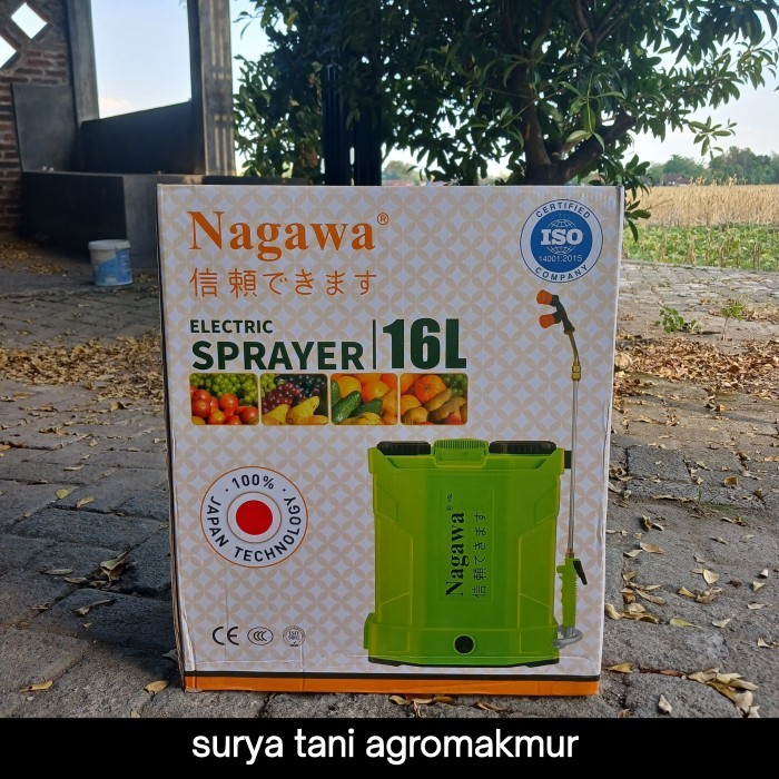 TANGKI SPRAYER ELEKTRIK NAGAWA / YOKOHAMA 16 LITER