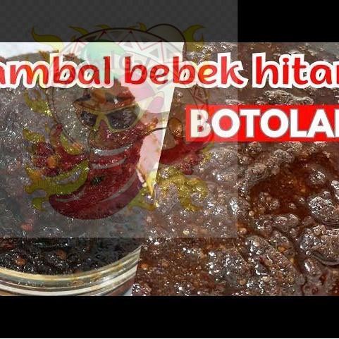 

Sambal Bebek Hitam Gurih Pedas Level