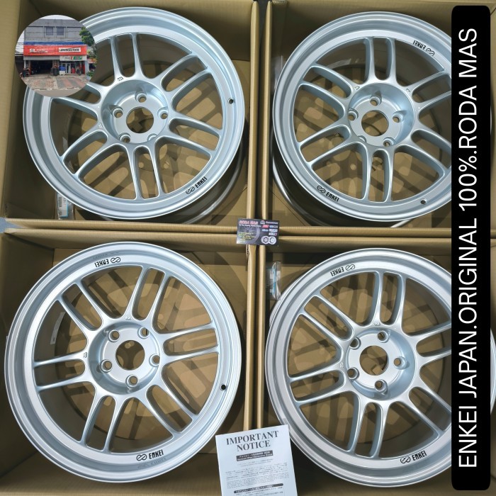 velg Enkei RPF1 Japan (ORIGINAL) R18x8 pcd5x114,3 et35 (Zenix,Venturer,CRV,HRV,Civic)