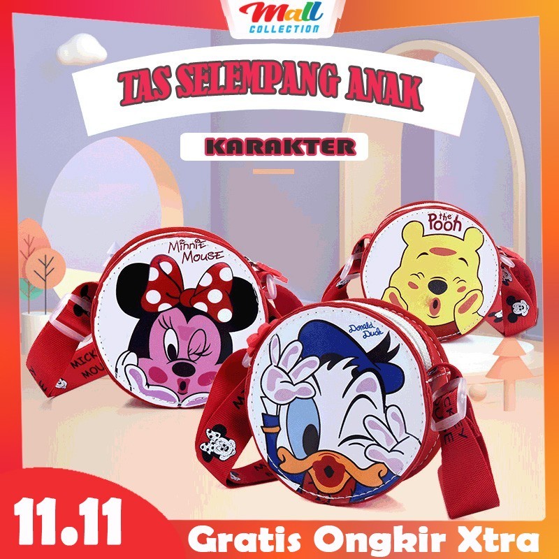 MALL - Tas Anak Kartun karakter Pesta Tas Selempang Perempuan Wanita TA05 BISA COD