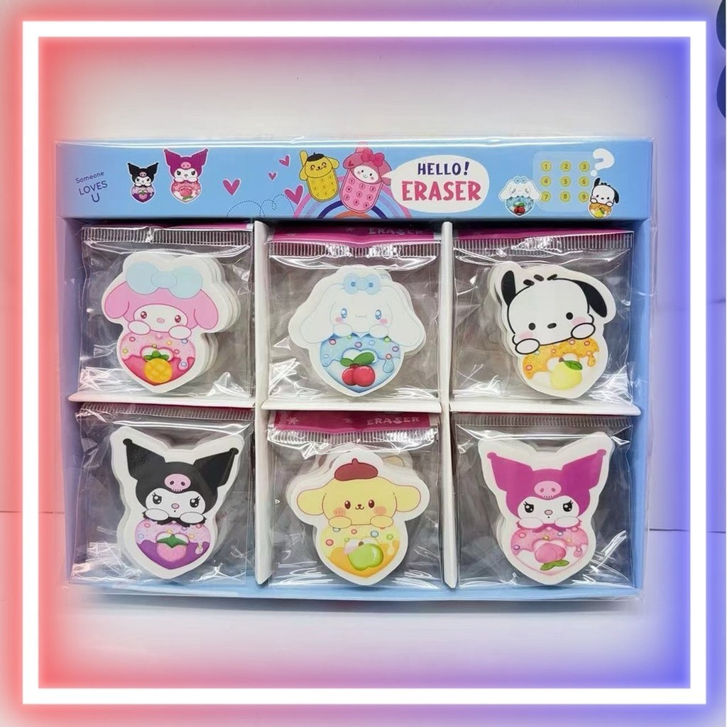 

Penghapus Hapusan Stip Eraser Karakter Sanrio 1 Pcs - OS0295