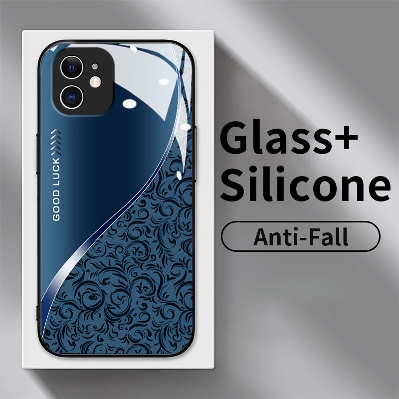 Hard Case Kaca Kaca For OnePlus Nord N20 SE Case Silikon Keren Artistik Bisnis Kesederhanaan Case Co