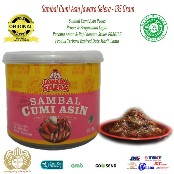 

✨TERLARIS -Sambal Cumi Asin JS Jawara Selera