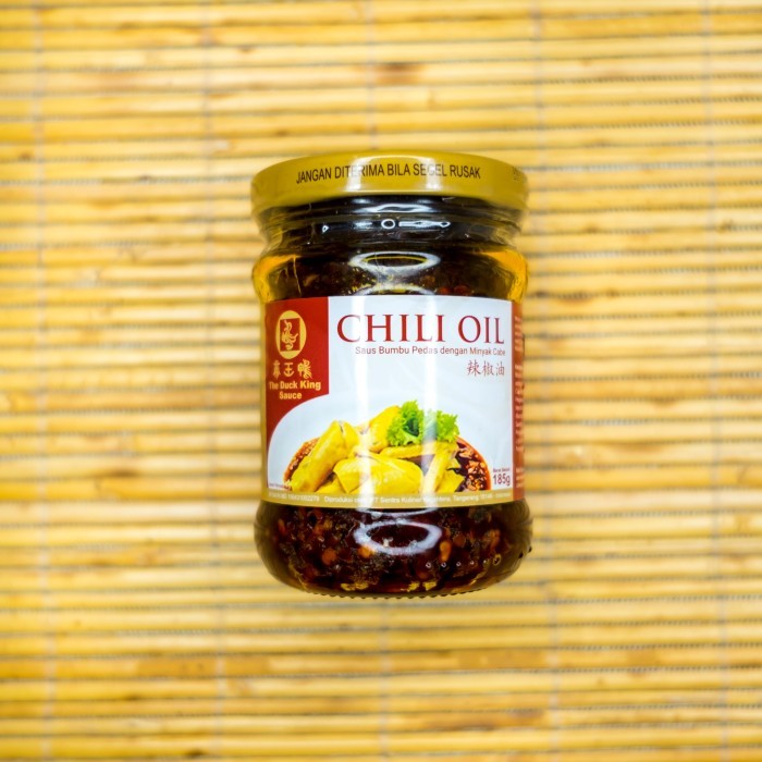 

✨TERLARIS -Chili Oil / Minyak Cabe - The Duck King Sauce 185g