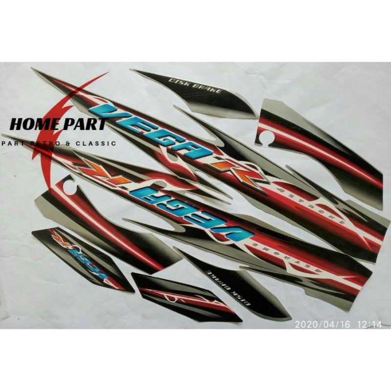 STICKER STRIPING BODY VEGA R 2007-2008