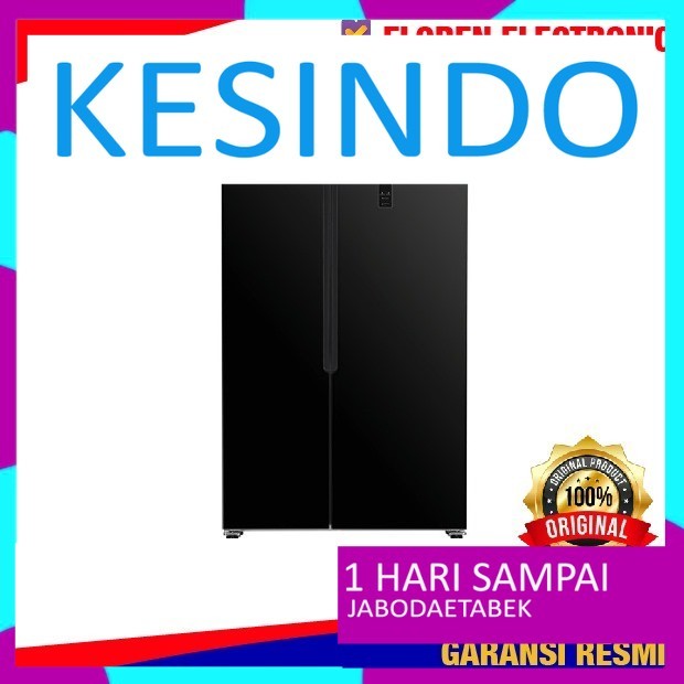 Gea Kulkas Side by side G2D-472 / G2D 472 / G2D472 BLACK jabodetabek