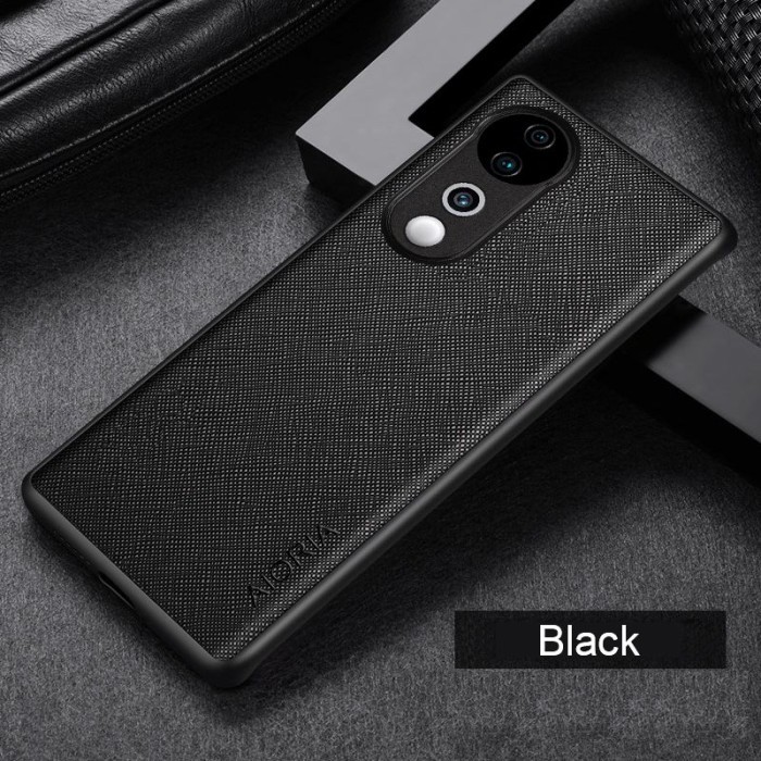 CASE VIVO V40 / V40 PRO 5G  SOFTCASE CANVAS CROSS PATTERN CASING HP