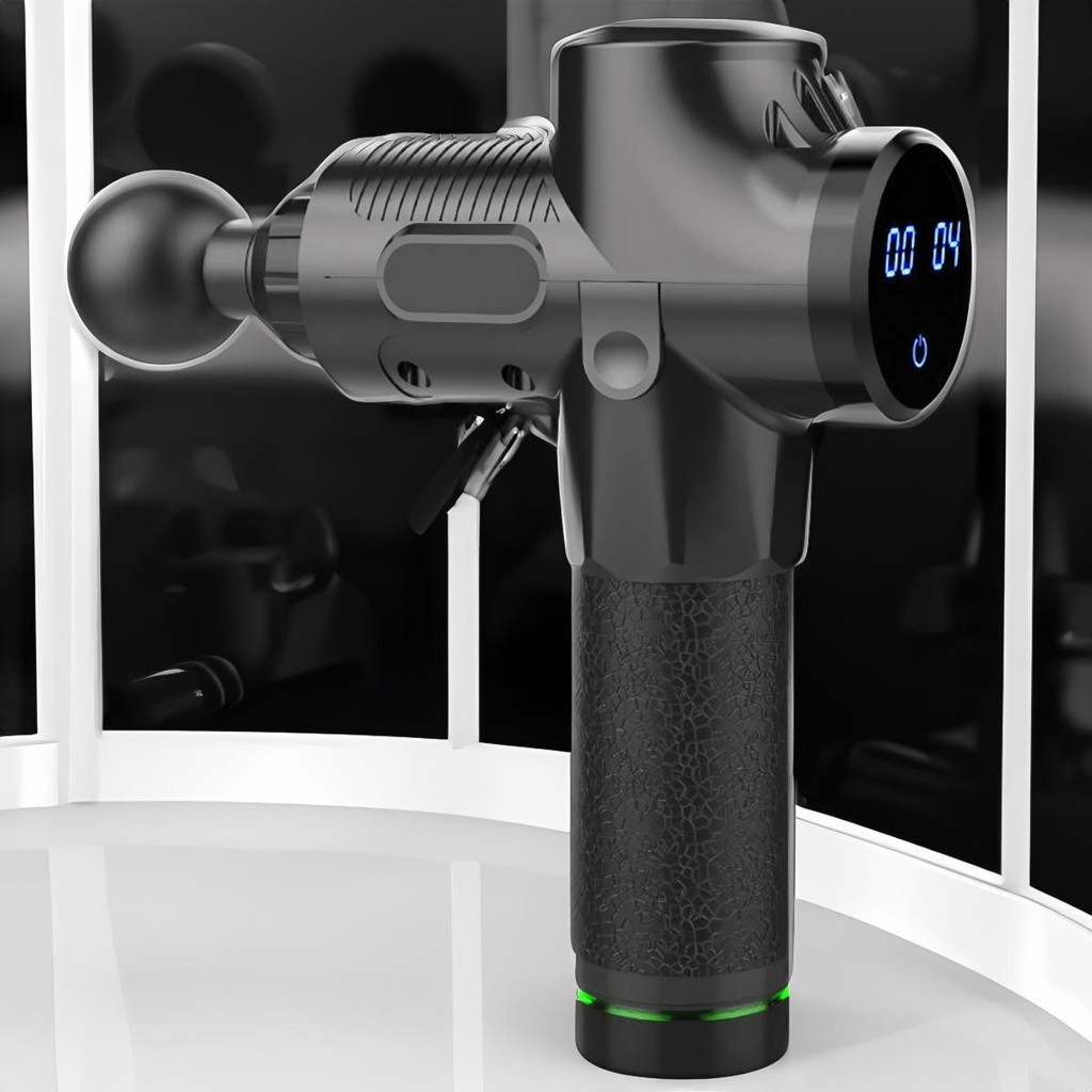 SHIIE Rlaxyoo Alat Pijat Elektrik Pundak Punggung Tangan Massage Gun Otot GYM Fitnes Aerobic Yoga Po