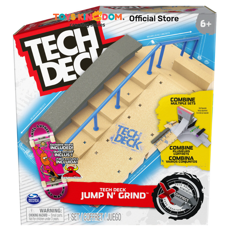 Toys Kingdom Tech Deck Set X-Connect Park Creator 6061460 13896 Random Fingerboard Skateboard Jari M