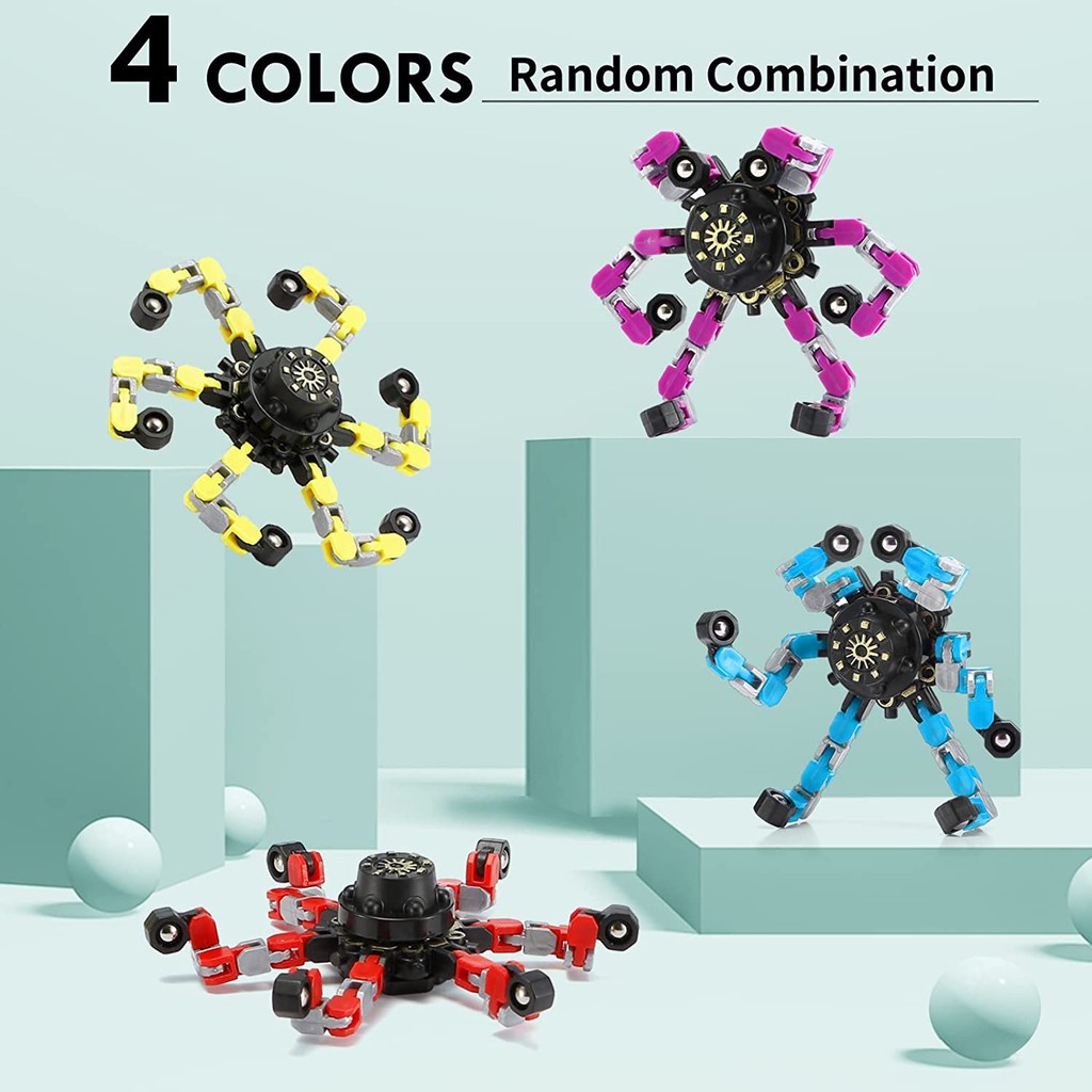 

Fingertip Spinner Adult Decompression Toy New Transformable Creative Mechanical Toy for Kids