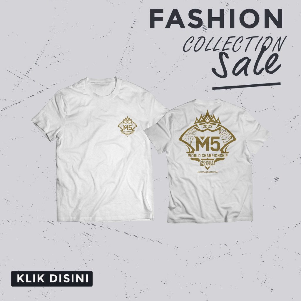 Kaos Mobile Legeds M5 2023 - 2024 Terbaru Big Size S M L XL Rrq Onic Btr Alterego Echo Evos Mobile l
