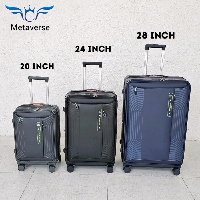 Koper 20 Inch, 24 Inch, 28 Inch Anti Pecah TSA Lock - Original - Metaverse L2253