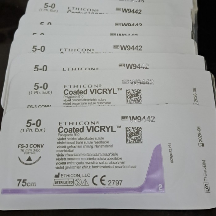 vicryl 5/0 cutting w9442 per pcs