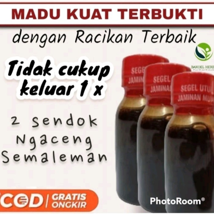 

BEST PROMO!!! Madu Ramuan Madura Asli Alami