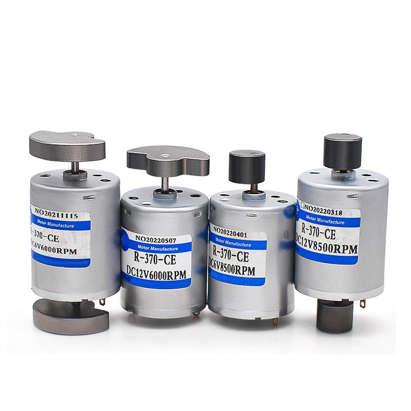 1pcs RF-370 High Speed 12v 370 DC Electric Motor with Vibration Block High Quality Micro Carbon Brus