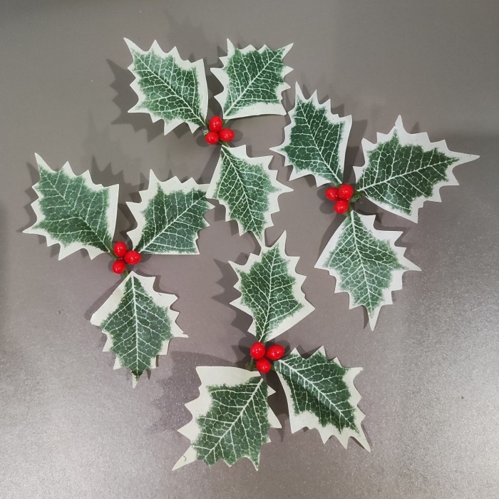 

HIASAN DAUN CHERRY HAMPERS PARCEL NATAL CHRISTMAS ORNAMEN NATAL MURAH