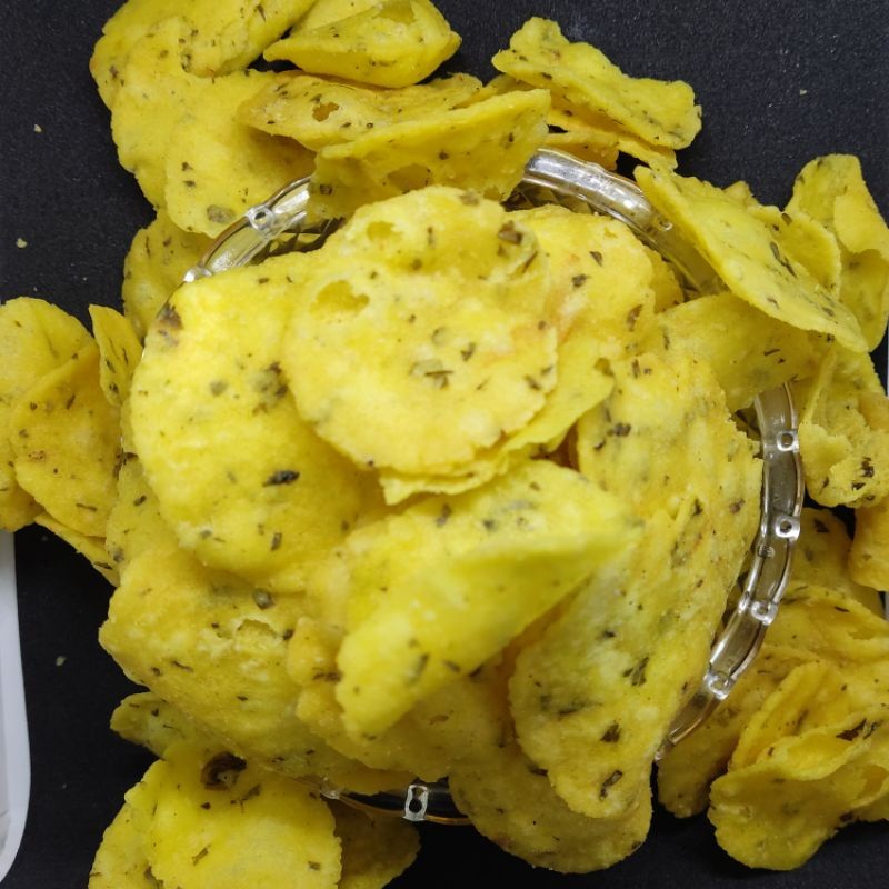 

Comring Daun Bawang Renyah Dan Gurih 100grm READY