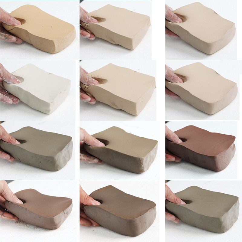 Pottery Clay Jingdezhen Porcelain Clay Individually Packed 500g Clay High White Porcelain Clay DIY C