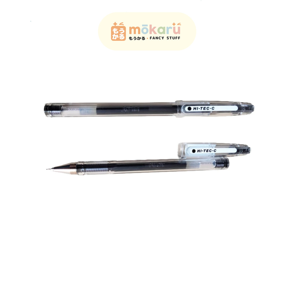 

Pilot Pulpen Hi Tec 0,4mm & 0,3mm Black Hitam / Hi-Tec-c Hi Tech