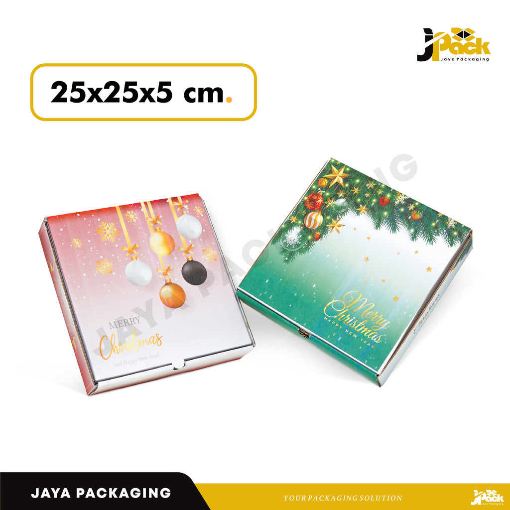

BOX 25X25X5 EDISI NATAL (KuKer Toples 250gr isi 4)