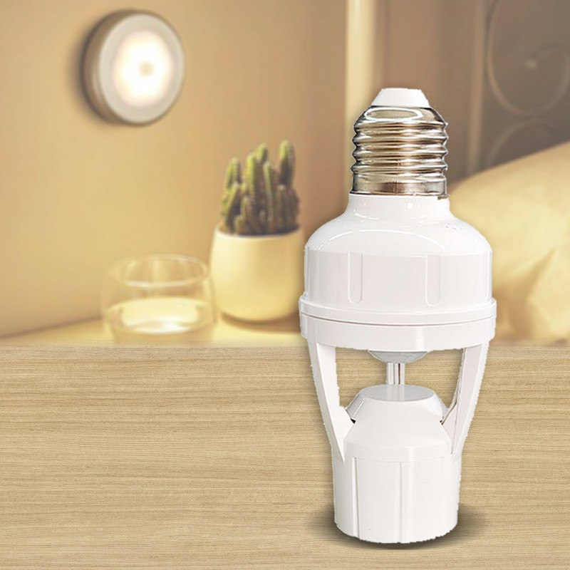 Fitting Lampu Sensor Gerak Otomatis Manusia E27