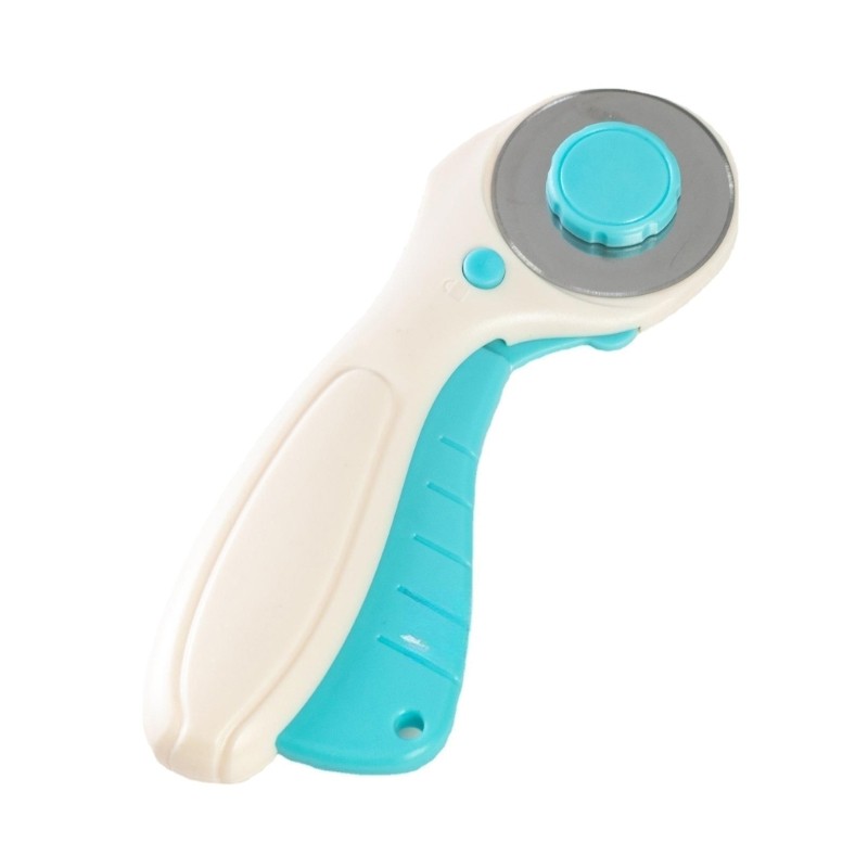 

45mm Rotary Cutter Pinking Circular Refill Fabric Paper Cutter for Sewing D5QC