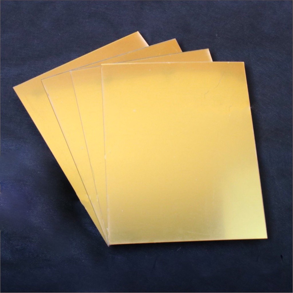 Akrilik Mirror Gold Ukuran A5 A4 A3