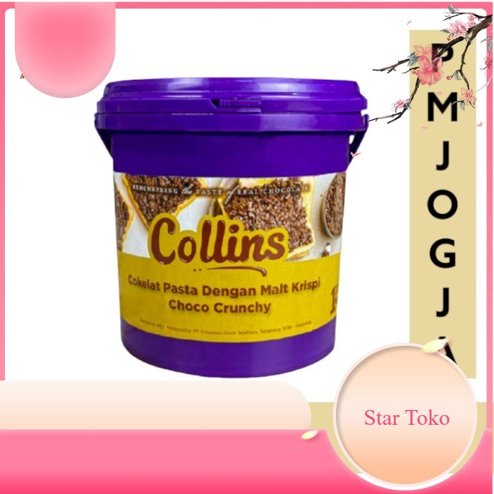 

Collins Choco Crunchy 1kg / Coklat Pasta Dengan Malt Krispy