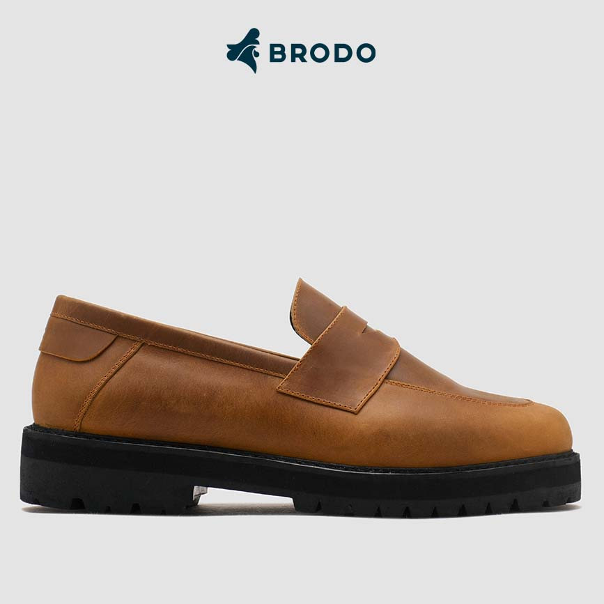 BRODO Medan - Sepatu Comforto Boots Vintage Brown BS