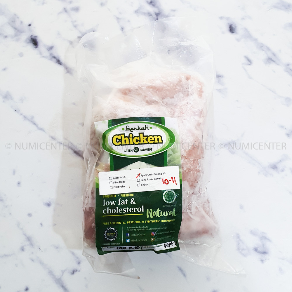 

AYAM UTUH POTONG FROZEN ORGANIC BERKAH CHICKEN - TTN