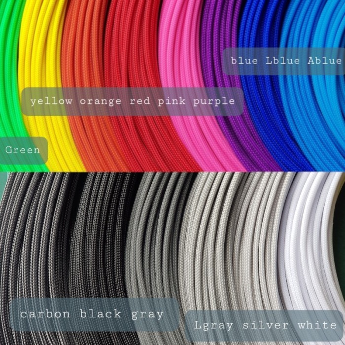 [New]Promo Costum Sleeving 8 Pin VGA EPS CPU Power Extension Cable - Custom, 4+4pMOBO