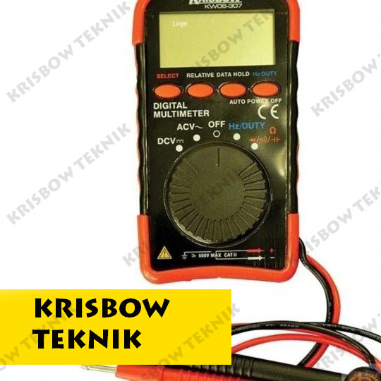 KRISBOW pocket multimeter digital portable