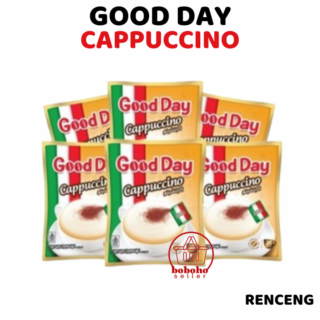 

Kopi GOOD DAY CAPUCINO 25gr CAPPUCINO RENCENG ISI 10