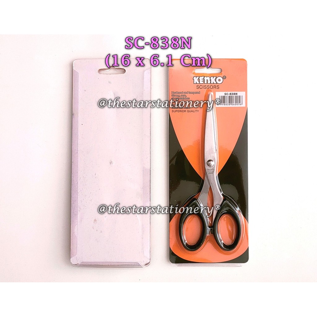 

(1 Biji) Gunting KENKO SC-838N Sedang / Alat Pemotong Kertas KS-838N Medium / KENKO SCISSOR