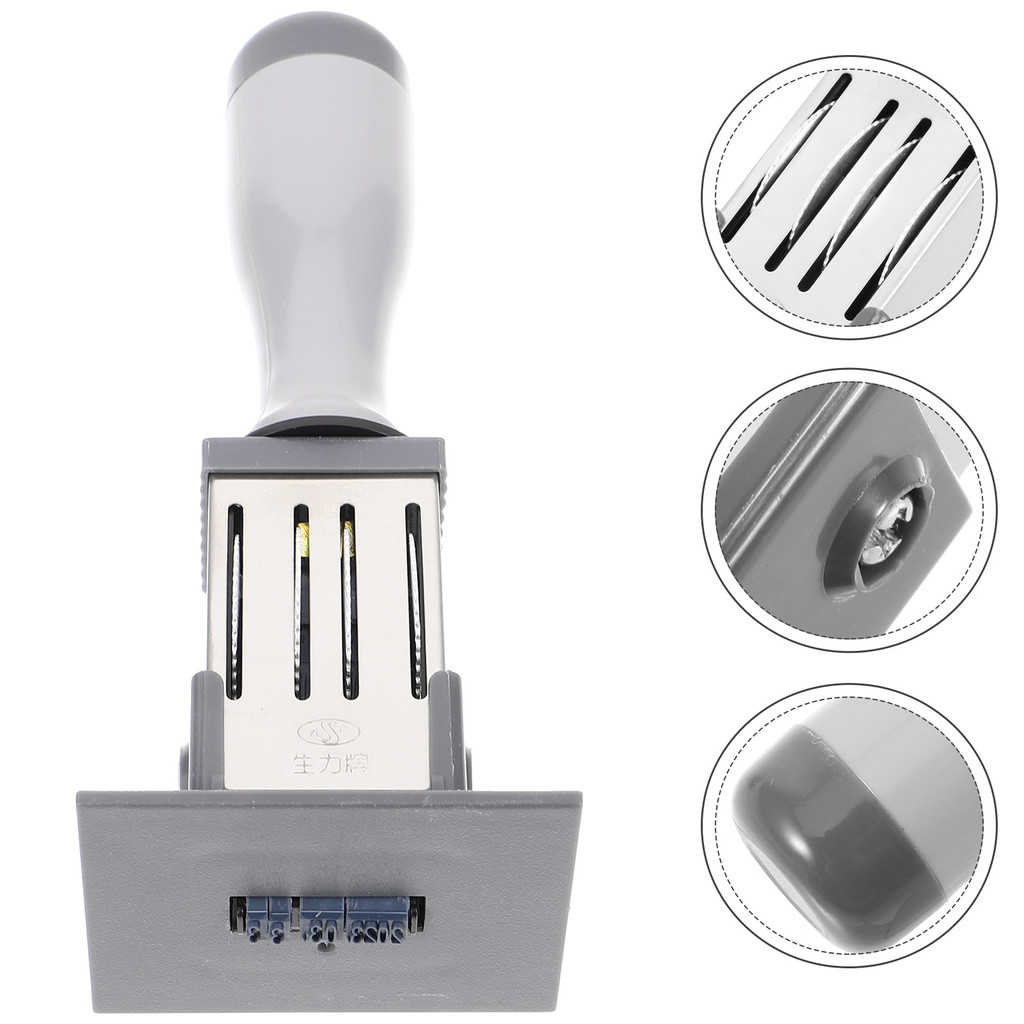 

Date Rolling Stamp Business Stamps Material Office Supply Multipurpose Stamper for