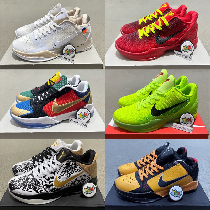 SEPATU BASKET KOBE 5 KOBE 6 PROTRO BIG STAGE PREMIUM ORIGINAL